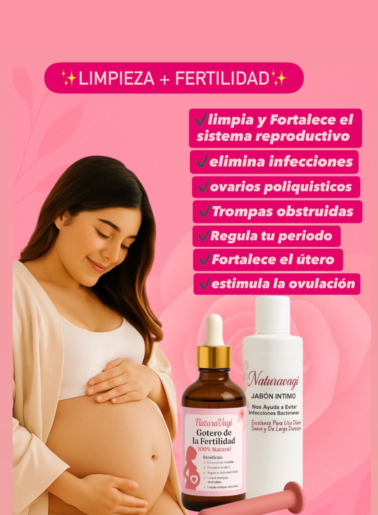 1✔️KIT LIMPIEZA + FERTILIDAD