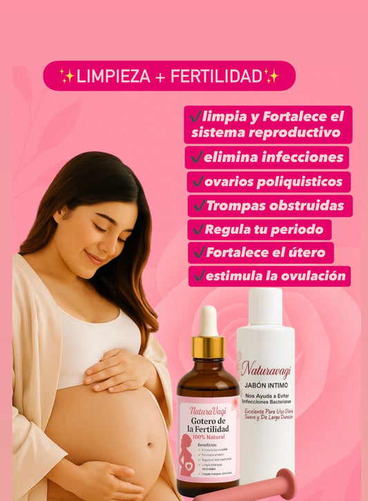 1✔️KIT LIMPIEZA + FERTILIDAD